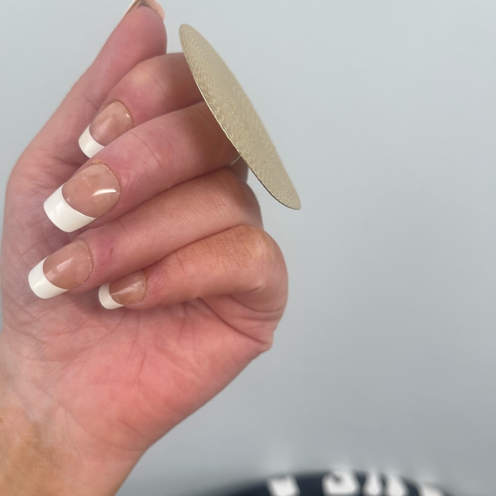 Gold Textured Statement Ring - image 2